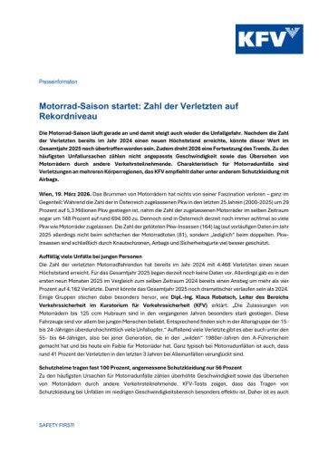 Vorschau Bild von Presseaussendung .PDF