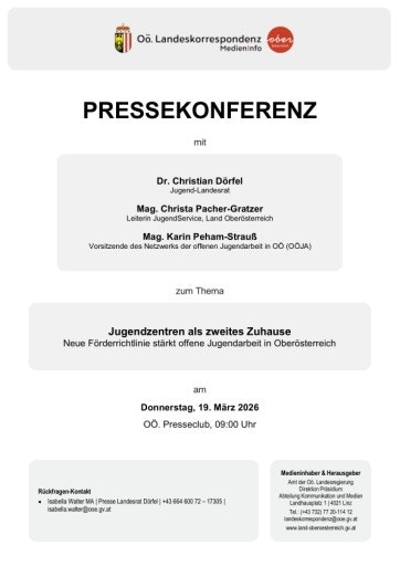 Vorschau Bild von Unterlage zur Pressekonferenz