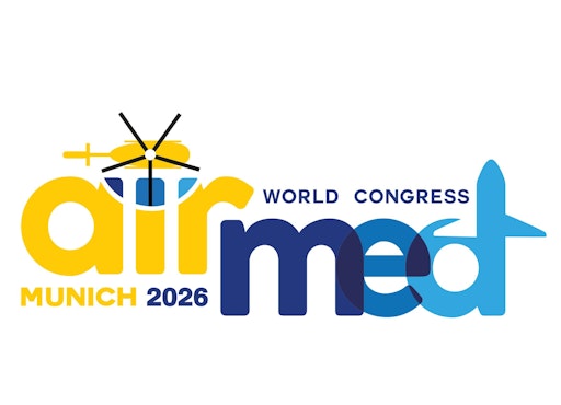 Vorschau Bild von Das Logo des AirMed World Congress 2026 in München. // Weiterer
Text über ots und www.presseportal.de/nr/122834 / Die Verwendung
dieses Bildes für redaktionelle Zwecke ist unter Beachtung aller
mitgeteilten Nutzungsbedingungen zulässig und dann auch honorarfrei.
Veröffentlichung ausschließlich mit Bildrechte-Hinweis.