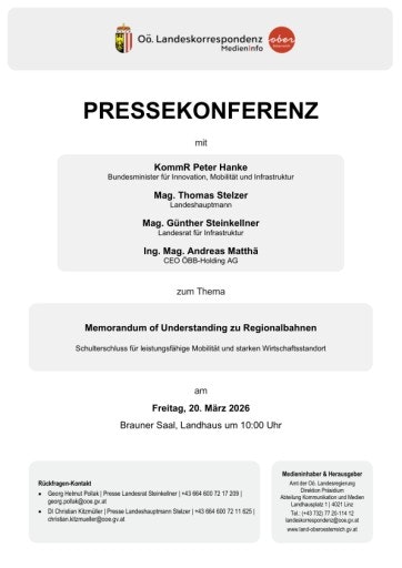 Vorschau Bild von Unterlage zur Pressekonferenz