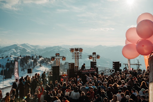 Premiere mit der Alpine Stage am Kitzbüheler Horn mit Headliner
Claptone.