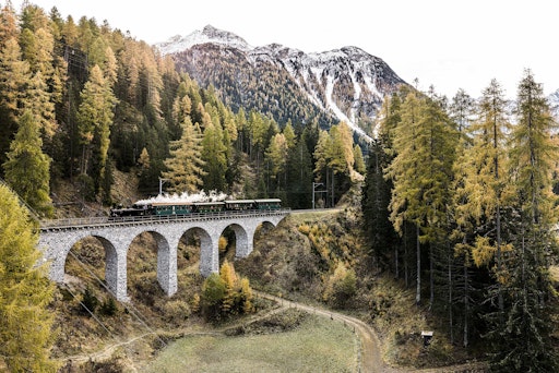 Vorschau Bild von Dampfzug im Albulatal