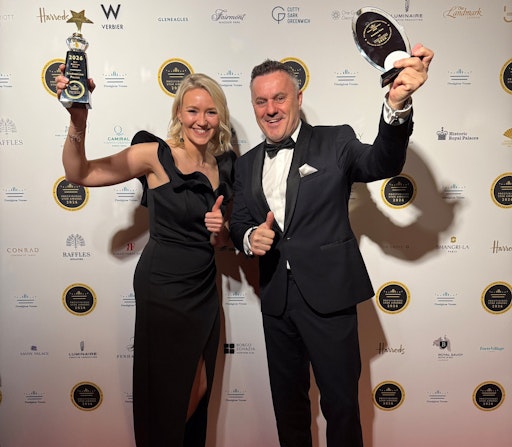  Bei den diesjährigen Prestigious Star Awards wurde die Orangerie
Schönbrunn als "Best Reception Venue" ausgezeichnet. In der
Kategorie "Best Event" wurde die Longines Global Champions Tour
Vienna im Ehrenhof von Schloss Schönbrunn ausgezeichnet.