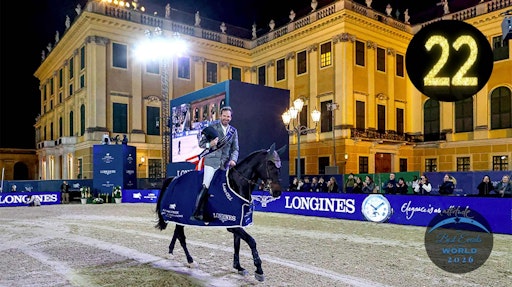 Vorschau Bild von In der Kategorie "Best Event" wurde die Longines Global Champions
Tour Vienna im Ehrenhof von Schloss Schönbrunn ausgezeichnet.