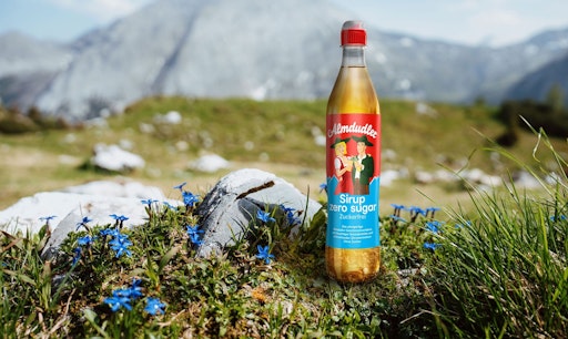 Vorschau Bild von Almdudler Sirup Zero Sugar - Foto am Berg