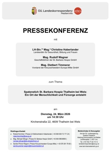 Vorschau Bild von Unterlage zur Pressekonferenz