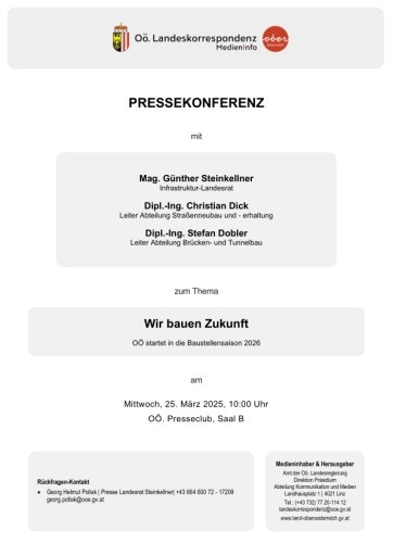 Vorschau Bild von Unterlage zur Pressekonferenz