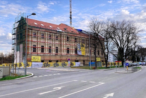 Vorschau Bild von Gleichenfeier Campus Verde - Ansicht Fassade