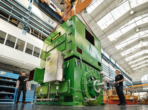 The Innomotics HV Series HS-modyn built at Dynamowerk in Berlin,
setting standards when it comes to the availability of compressor
drives: due to the unique rotor design it has the highest degree of
reliability and minimum maintenance costs. / Innomotics // Weiterer
Text über ots und www.presseportal.de/nr/179189 / Die Verwendung
dieses Bildes für redaktionelle Zwecke ist unter Beachtung aller
mitgeteilten Nutzungsbedingungen zulässig und dann auch honorarfrei.
Veröffentlichung ausschließlich mit Bildrechte-Hinweis.