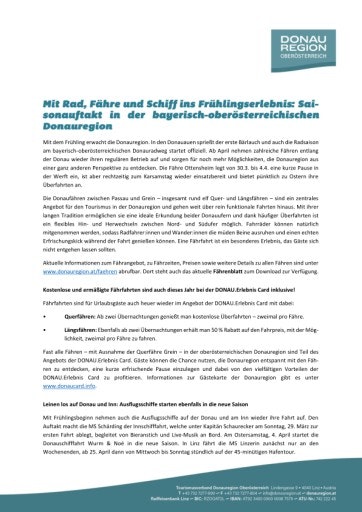 Vorschau Bild von PA_Mit Rad, Fähre und Schiff ins Frühlingserlebnis