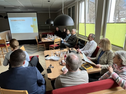 JUFA Hotels Workshop in Admont mit Vertretern von Tourismus,
Nationalpark, Gemeinde zur Zukunft von Schloss Röthelstein