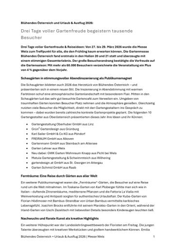 Vorschau Bild von Gesamte Presseaussendung als pdf