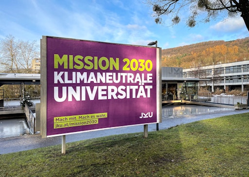 Klar, direkt, wirkungsvoll: Poster der Kampagne „Mission 2030",
entwickelt von der Linzer Markenagentur kest.
