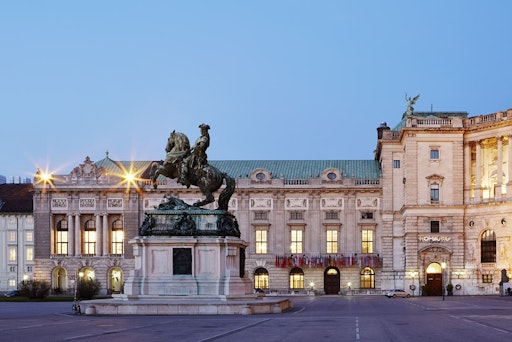 Außenaufnahme HOFBURG Vienna