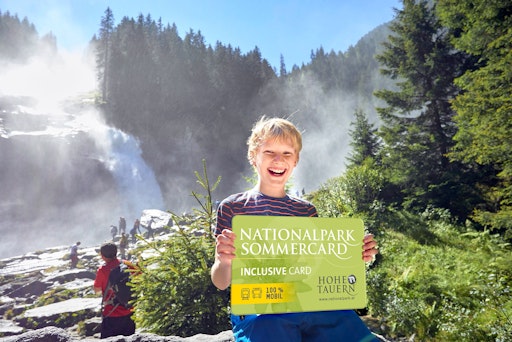 Die Nationalpark SommerCard – ein Tal, eine Karte, unbegrenzte
Freizeitmöglichkeiten im Raurisertal