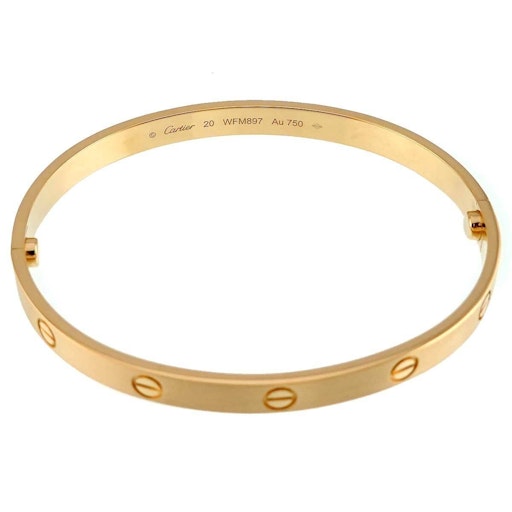 Vorschau Bild von The 18-carat Cartier bracelet was sold at an auction on Catawiki
in Austria for EUR5,253. // Weiterer Text über ots und
www.presseportal.de/nr/112305 / Die Verwendung dieses Bildes für
redaktionelle Zwecke ist unter Beachtung aller mitgeteilten
Nutzungsbedingungen zulässig und dann auch honorarfrei.
Veröffentlichung ausschließlich mit Bildrechte-Hinweis.