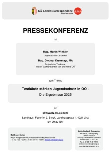 Vorschau Bild von Unterlage zur Pressekonferenz