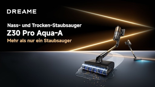 Dreame Z30 Pro Aqua (-A) // Weiterer Text über ots und
www.presseportal.de/nr/173033 / Die Verwendung dieses Bildes für
redaktionelle Zwecke ist unter Beachtung aller mitgeteilten
Nutzungsbedingungen zulässig und dann auch honorarfrei.
Veröffentlichung ausschließlich mit Bildrechte-Hinweis.