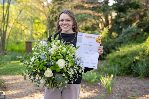 Anna Rieger ist beste Nachwuchs-Floristin Wiens