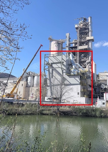 Vorschau Bild von Im rot gerahmten Bereich befindet sich die neue Rohmehlmühle.