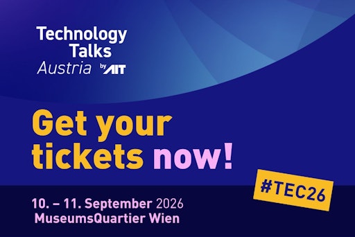 Fokus auf Technologieführerschaft und Resilienz: Die Technology
Talks Austria stehen am 10. und 11. September 2026 – back-to-back
mit dem FFG-Forum – unter dem Titel „Empowering Europe:
Technological Leadership for a Resilient Future”.