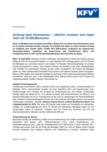 Vorschau Bild von Presseaussendung pdf