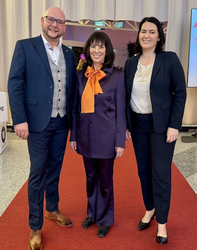 Tiroler WB-Spitze gratuliert der ersten Tirolerin an der Spitze
des Österreichischen Wirtschaftsbundes