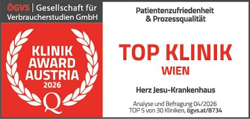  ÖGVS-Siegel für das Herz-Jesu Krankenhaus