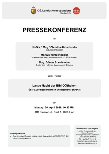 Vorschau Bild von Unterlage zur Pressekonferenz
