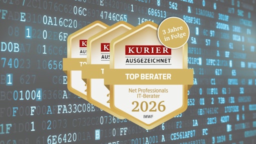  Net Professionals wurde im Jahr 2026 zum vierten Mal und zum
dritten Mal in Folge als Top IT-Berater in Österreich ausgezeichnet.