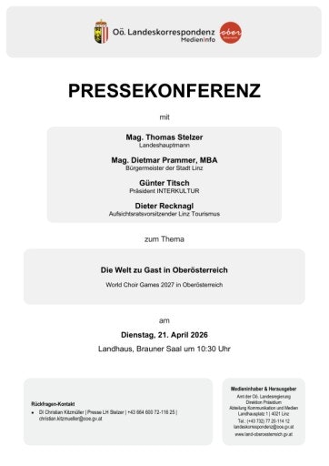 Vorschau Bild von Unterlage zur Pressekonferenz