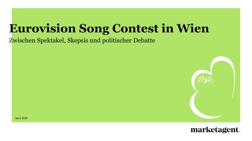  Pressecharts zur Online Studie "Eurovision Song Contest 2026 in Österreich"