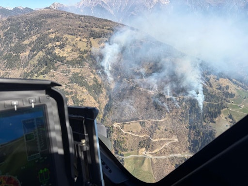 Vorschau Bild von Assistenzeinsatz des Bundesheeres in Kärnten – Unterstützung bei
Waldbrand im Lesachtal