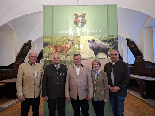  Bild 2 v.l.n.r. GS Helmut Schuckert, LJM-Stv. BJM Ing. Thomas
Schön, LJM Norbert Walter, MAS, CSE, LJM-Stv. Dr. Barbara Hörnlein,
neu gewähltes Vorstandsmitglied BJM SR Ing. Günther Annerl
