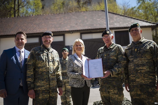 Bundesheer: Kommandoübergabe am Truppenübungsplatz Allentsteig