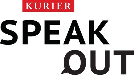 Logo des KURIER SPEAK OUT Festivals 2026