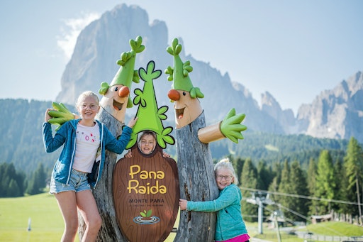  Familiensommer in Val Gardena, Gröden, Südtirol