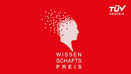 Jetzt für TÜV AUSTRIA Wissenschaftspreis 2026 einreichen! Am 24.
November ist es wieder so weit: Da findet im Kuppelsaal der TU Wien
der mittlerweile 15. TÜV AUSTRIA Wissenschaftspreis statt.