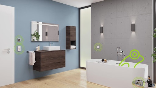 frogblue zeigt modulare Smart-Home-Lösungen mit Sicherheit und
Komfort für moderne Hausautomation.