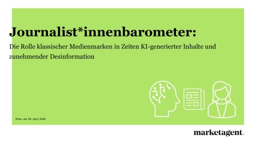 Vorschau Bild von Pressecharts zum Journalist*innenbarometer 2026