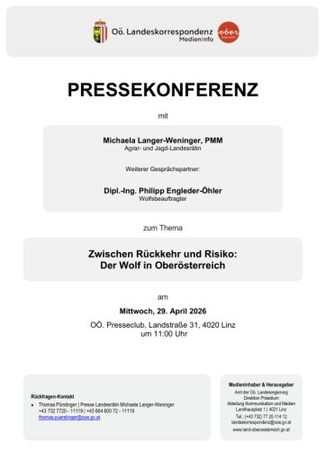 Vorschau Bild von Unterlage zur Pressekonferenz