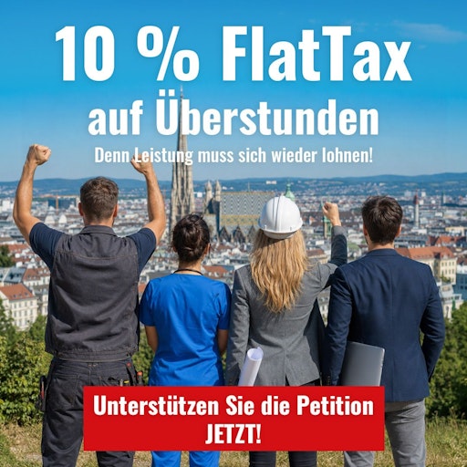  Österreichs Familienbetriebe setzen ein klares Signal für mehr
Leistungsgerechtigkeit und starten eine bundesweite Petition zur
steuerlichen Entlastung von Überstunden.
