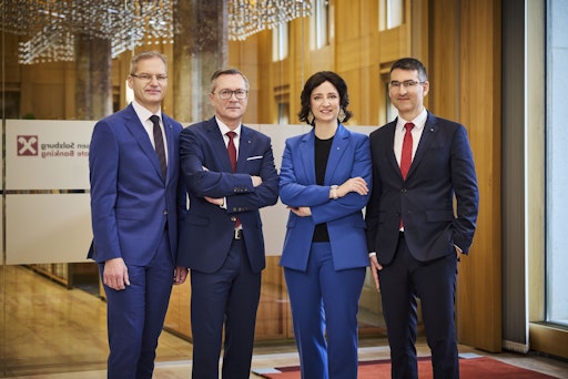 Vorschau Bild von Die RVS-Geschäftsleitung (v.l.n.r.): Andreas Derndorfer, Heinz
Konrad, Anna Doblhofer-Bachleitner, Manfred Quehenberger.