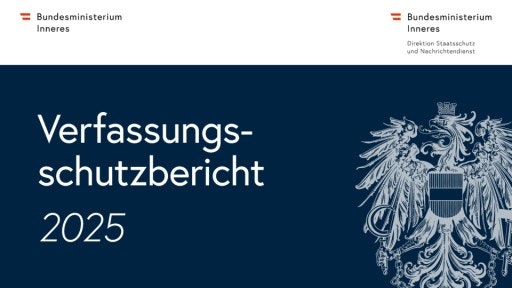 Vorschau Bild von Präsentation Verfassungsschutzbericht 2025