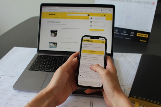 Vorschau Bild von Murexin startet mit neuem Kundenportal: weniger Aufwand, mehr
Transparenz und ein bequemes Einkaufserlebnis – zusätzlich zur
persönlichen Betreuung durch das Murexin Team.