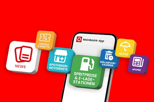  Die neue MeinBezirk-App mit ihren Features