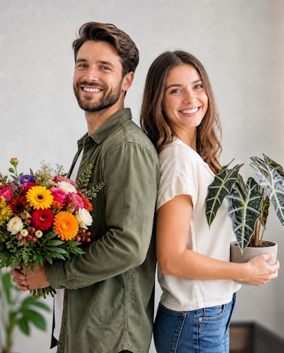 Blumenstrauß oder Topfpflanze? Das aktuelle bellaflora
Pflanzenbarometer zeigt, wie sich die Vorstellungen vom passenden
Blumengeschenk verändern.