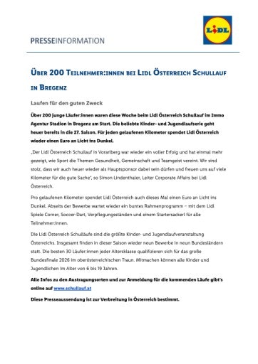 Vorschau Bild von Pressemitteilung