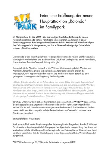 Vorschau Bild von Pressetext