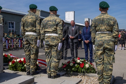Vorschau Bild von Am 10. Mai 2026 fand die internationale Befreiungsfeier in der
KZ-Gedenkstätte Mauthausen statt.